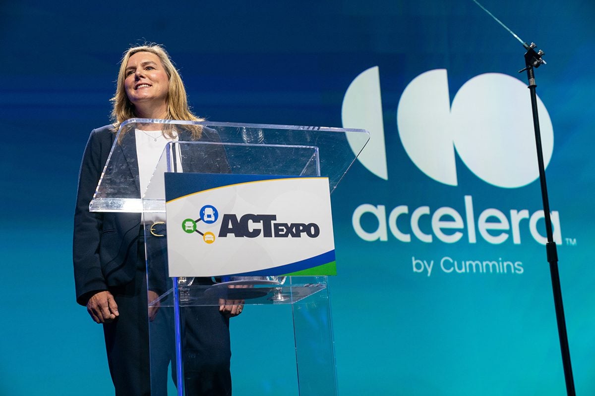 Picture of keynote speaker, Amy Davis, CEO of Accelera.