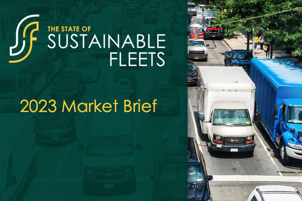 State of Sustainable Fleets 2023 Graphic