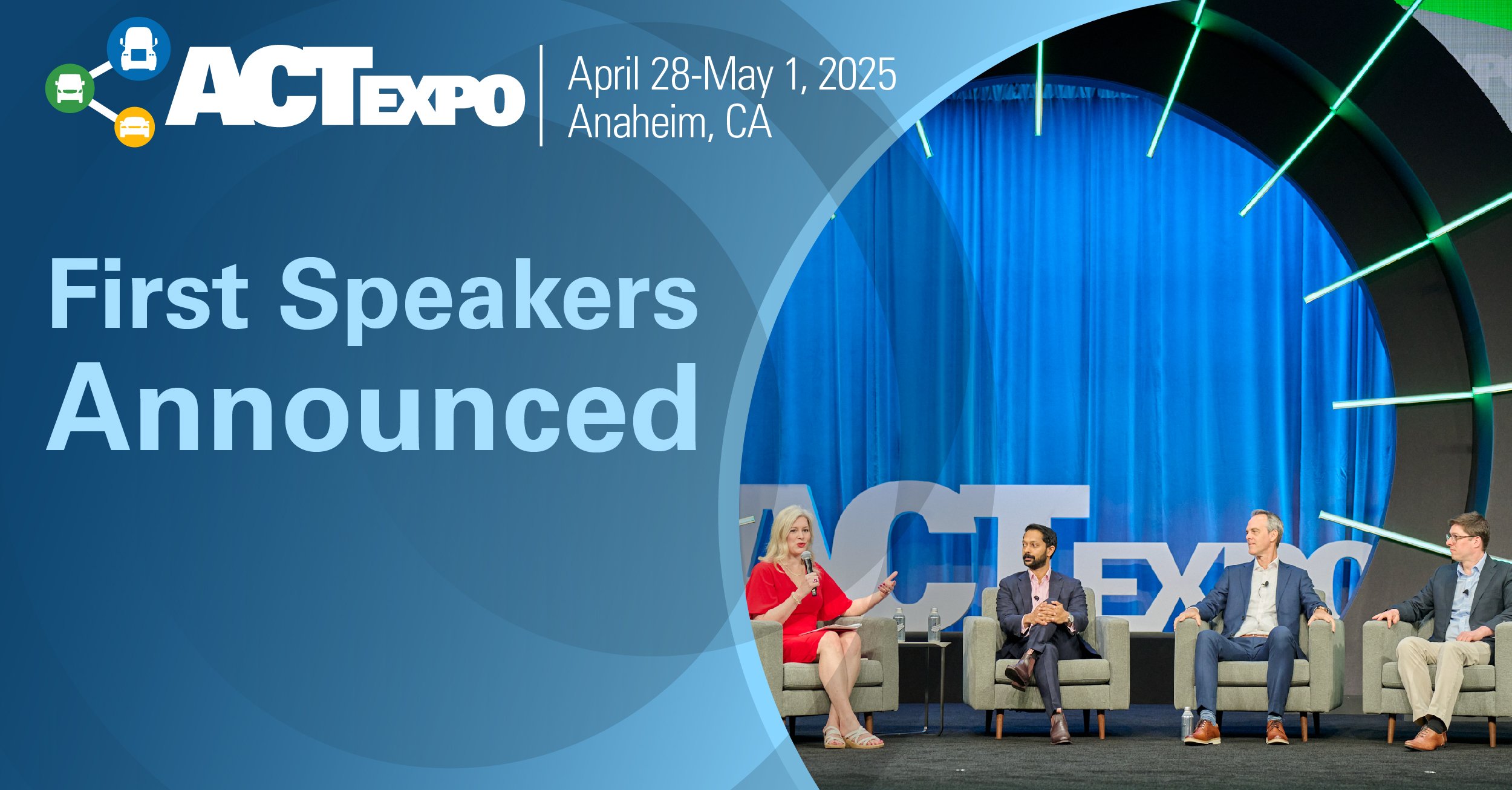 ACT Expo 2025 - First Speakers Announced